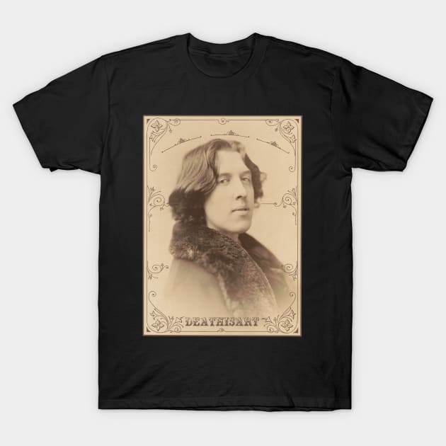 Oscar Wilde #3 T-Shirt by Death Is Art